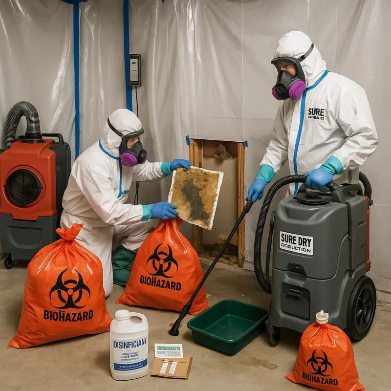 Contaminated Water Handling Protocols process in Spring Ridge, PA